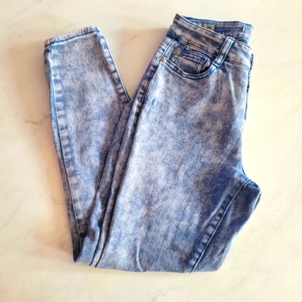 3/$21 Acid Wash Ankle Jegging